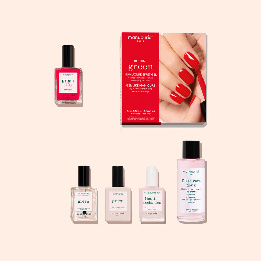 Kit D&eacute;couverte - Vernis &agrave; ongles Jelly